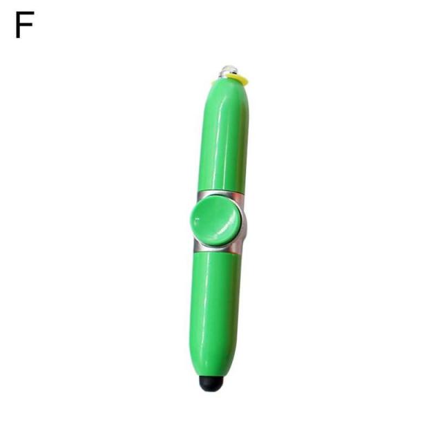 Creative Decompression Toys Gyroscope Pens Finger Gyro Spinner Ballpoint Pen With Led Light Adult Stress Relief 5.jpg 640x640 5 - Pen Fidget