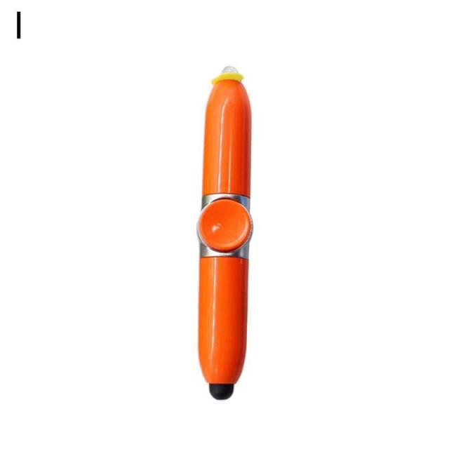 Creative Decompression Toys Gyroscope Pens Finger Gyro Spinner Ballpoint Pen With Led Light Adult Stress Relief 8.jpg 640x640 8 - Pen Fidget