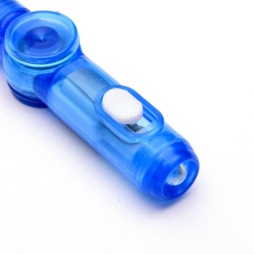 LED Spinning Pen-Fidget Spinner Hand Top-Glow In Dark Stress Relief EDC Toy Z8E8 