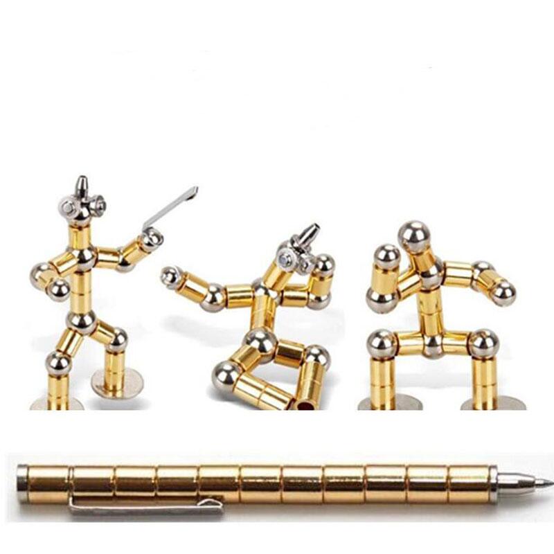 New 2021 Magnetic Polar Pen Metal Magnet Modular Think Ink Toy Stress Fidgets Antistress Focus Hands 1 - Pen Fidget