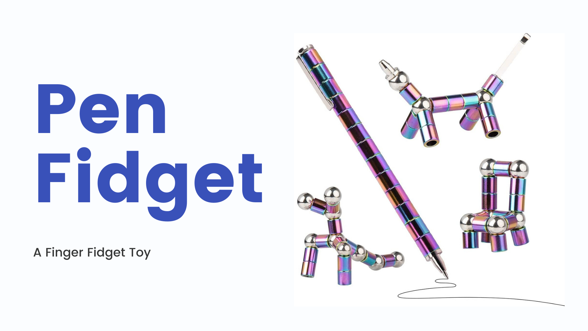 Fidget Pen Fidget Toys Pen for Anxiety Stress Relief Fidget