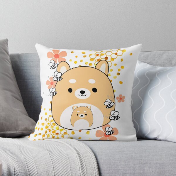bee and puppycat cardamon. Throw Pillow RB1807 product Offical bee and puppycat Merch